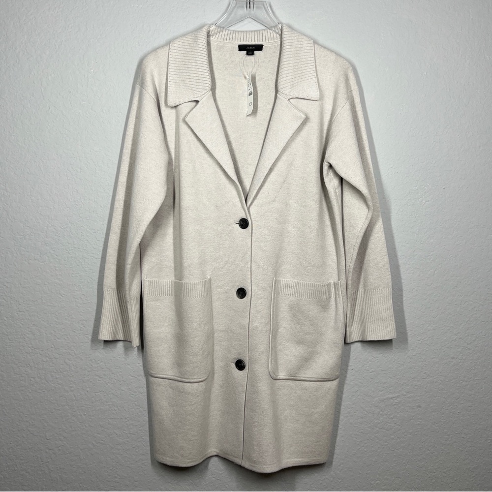 J. Crew Collared Sweater-Jacket - Picture 2 of 6